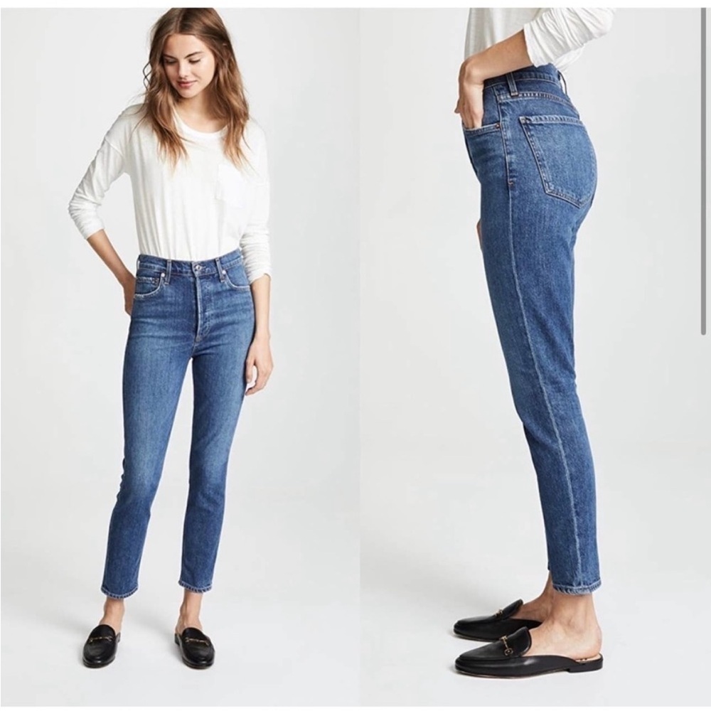 AGOLDE • Nico High Rise Slim Fit in Subdued W28